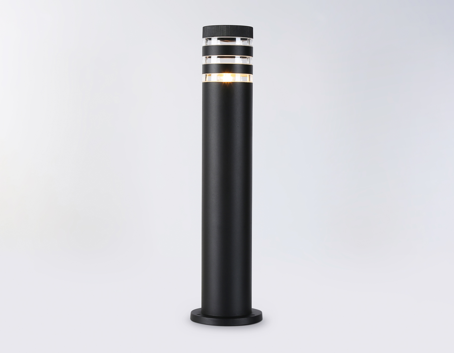 Уличный ландшафтный светильник ST2566 BK/CL черный/прозрачный IP54 E27 max 40W D110*625