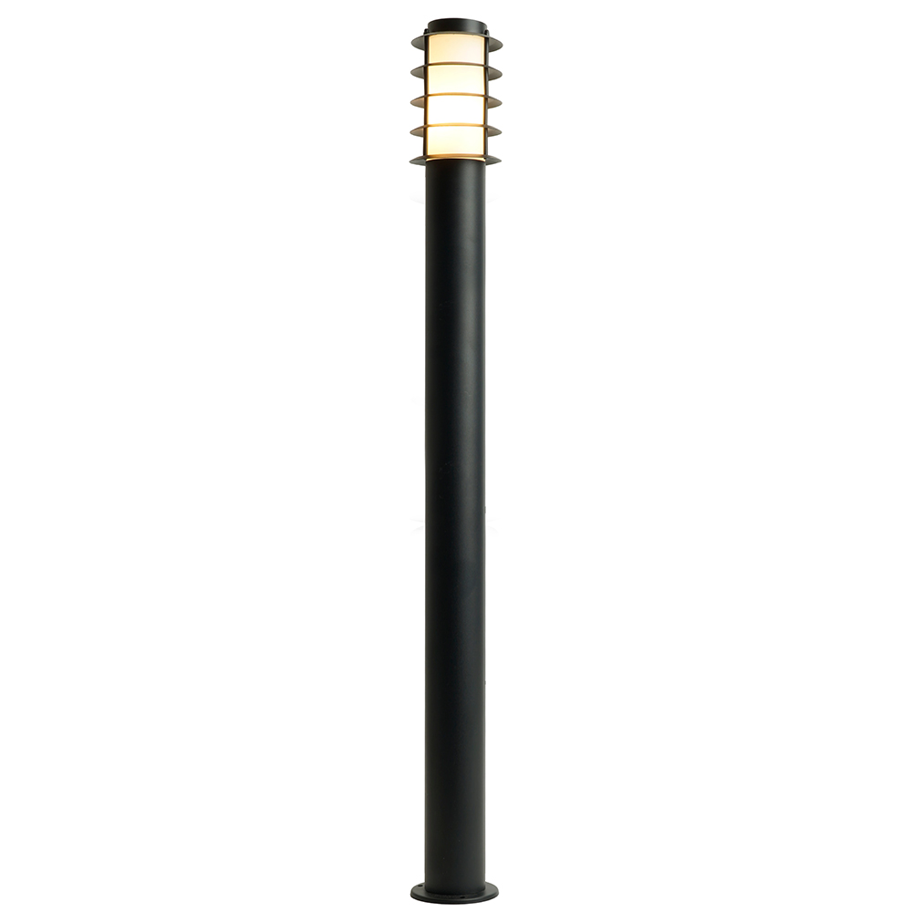 Светильник садово-парковый Feron DH047-1100, Техно столб, 18W E27 230V, черный Светильник садово-парковый Feron DH047-1100, Техно столб, 18W E27 230V, черный