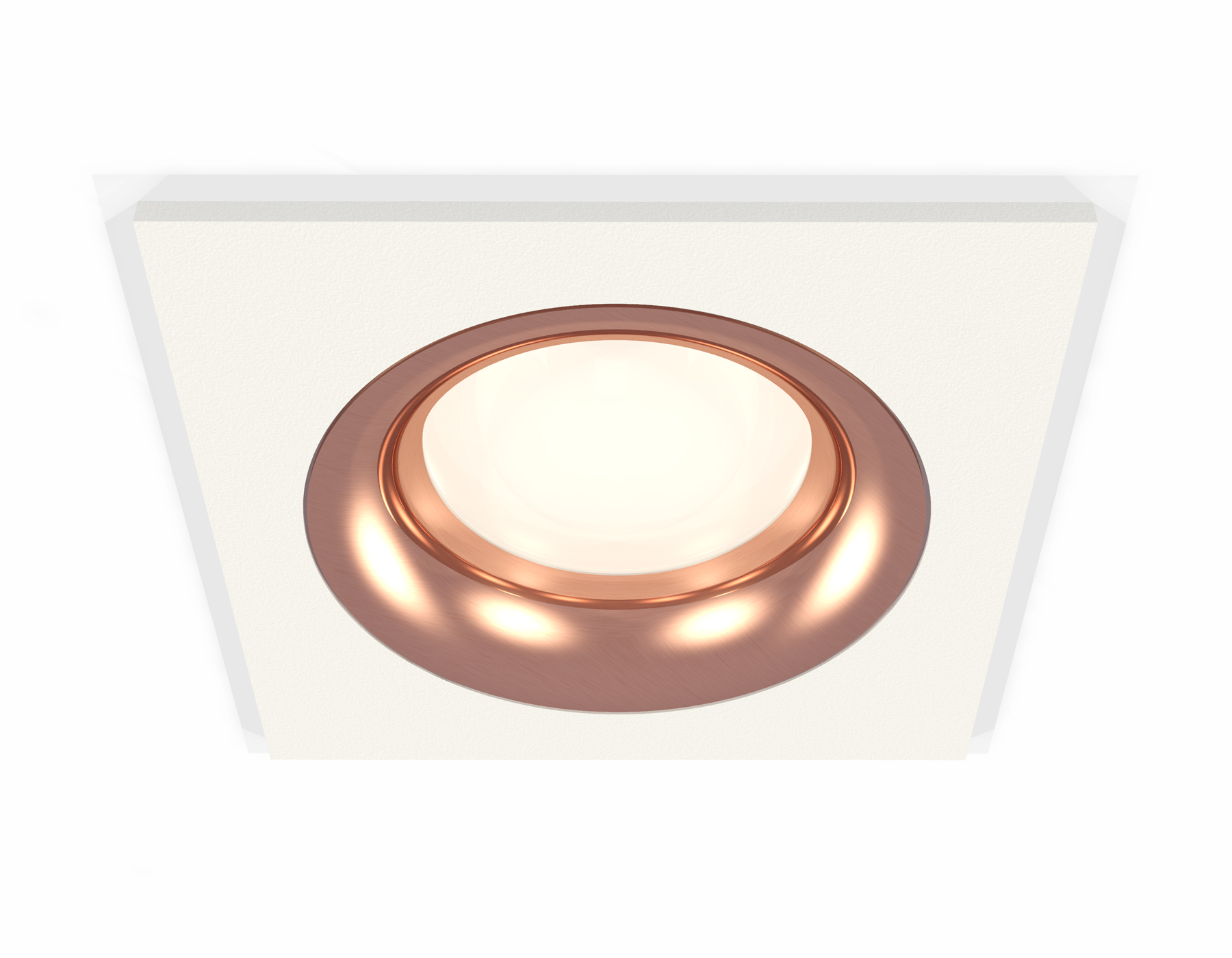 Встраиваемый светильник XC7631006 SWH/PPG белый песок/золото розовое полированное MR16 GU5.3 (C7631, N7015)