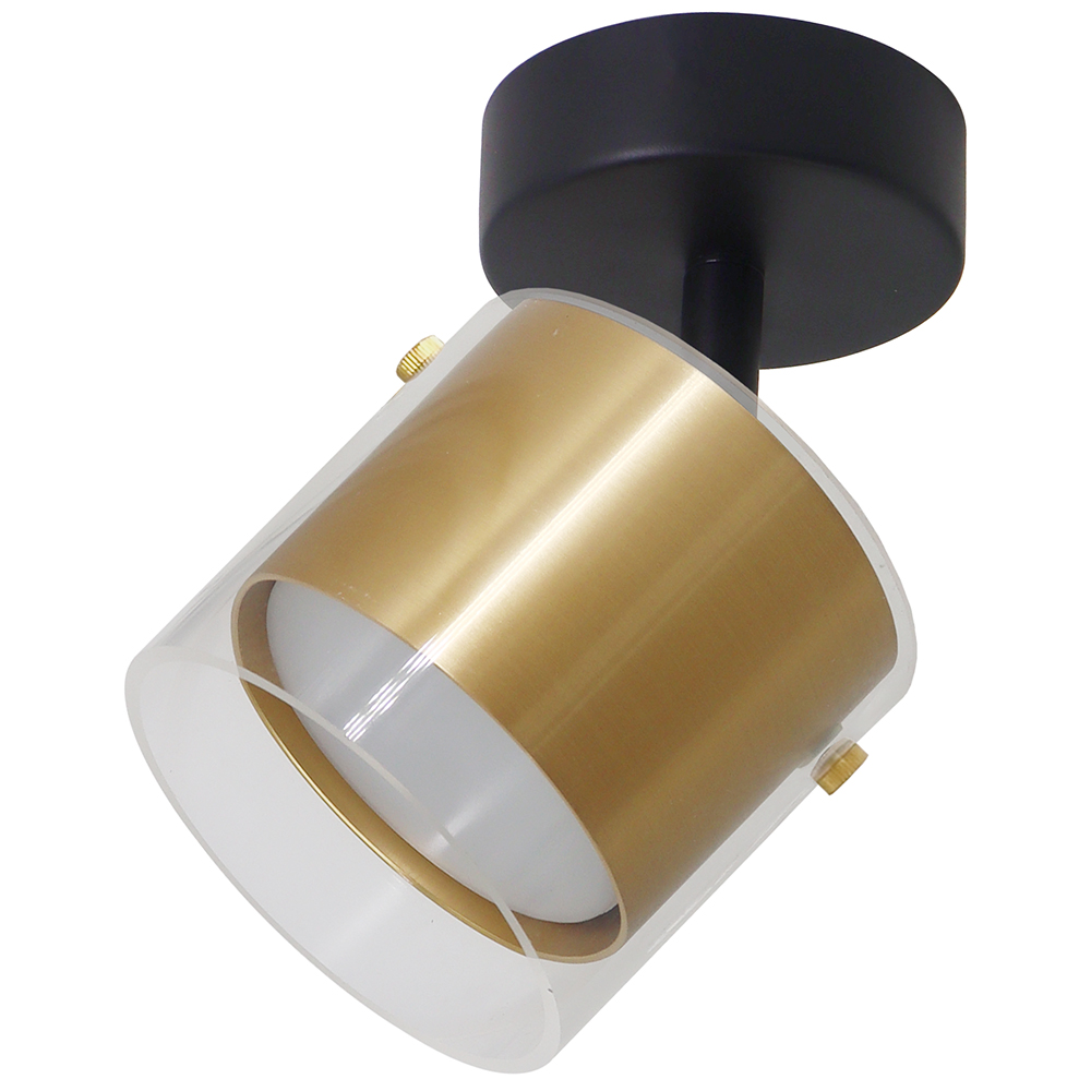 Светильник Feron HL3891 LUMINA настенно-потолочный под лампу GX53, золото, черный Светильник Feron HL3891 LUMINA настенно-потолочный под лампу GX53, золото, черный