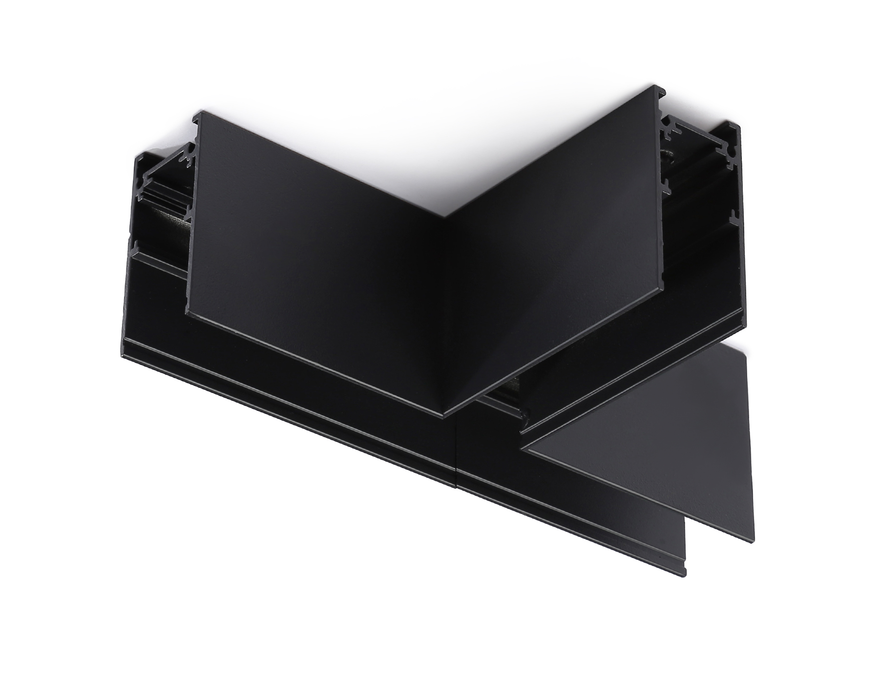 Коннектор T-образный для накладного шинопровода Ambrella GL3374 BK черный 170*85*53.7