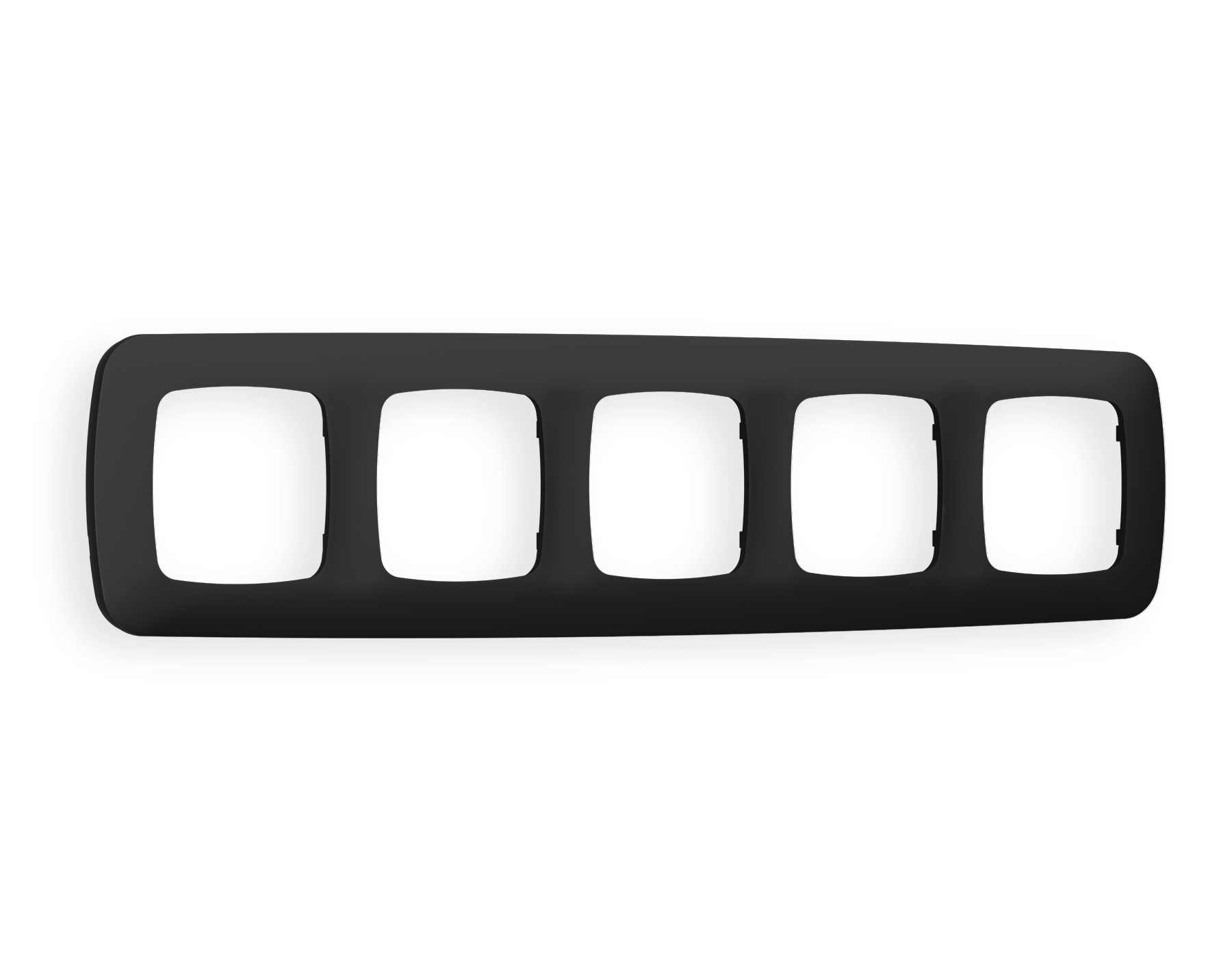 OF140705 Рамка OMEGA Ecta (Черный матовый) 5-ая
