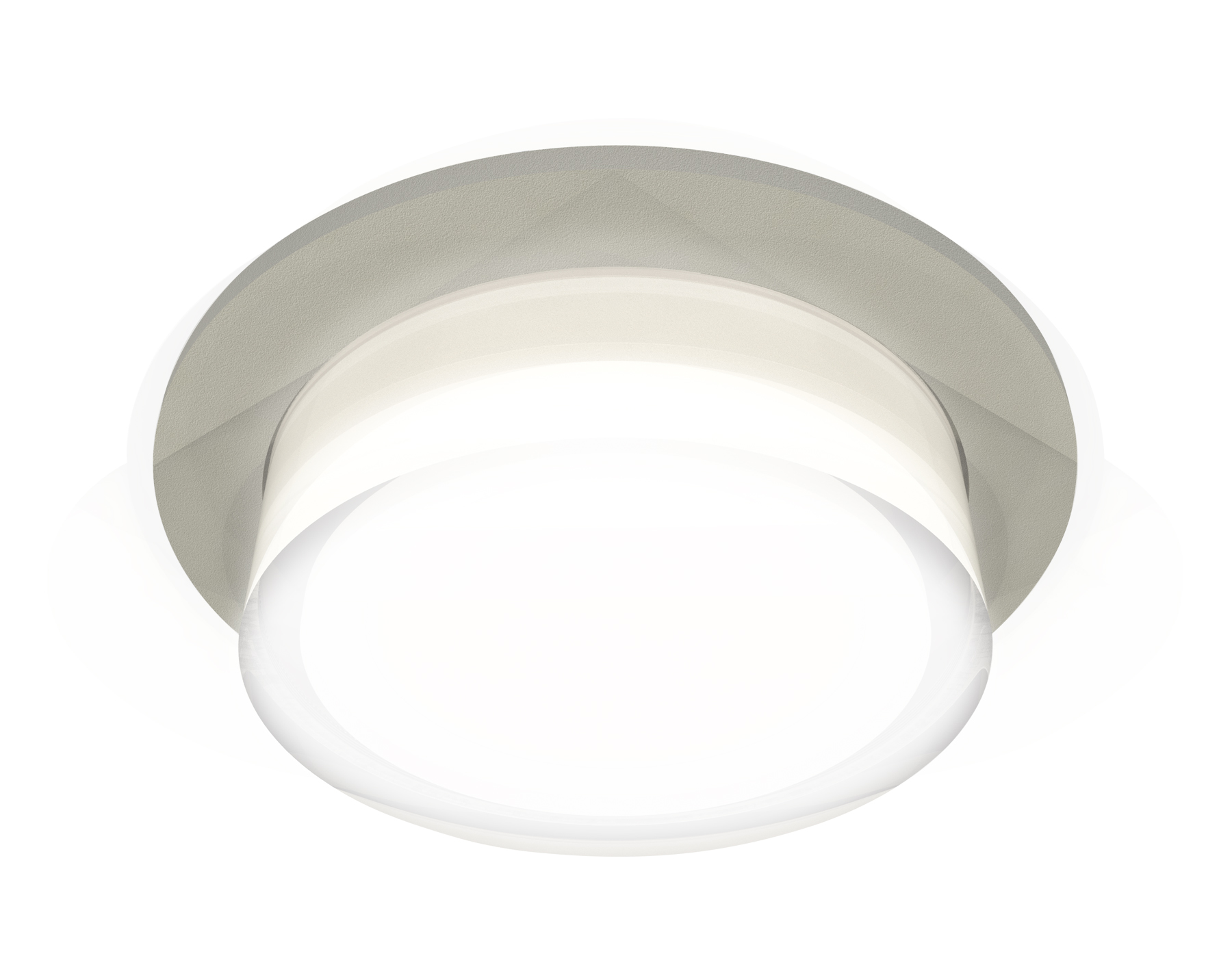 Встраиваемый светильник XC7623040 SGR/FR/CL серый песок/белый матовый/прозрачный MR16 GU5.3 (C7623, N7160)