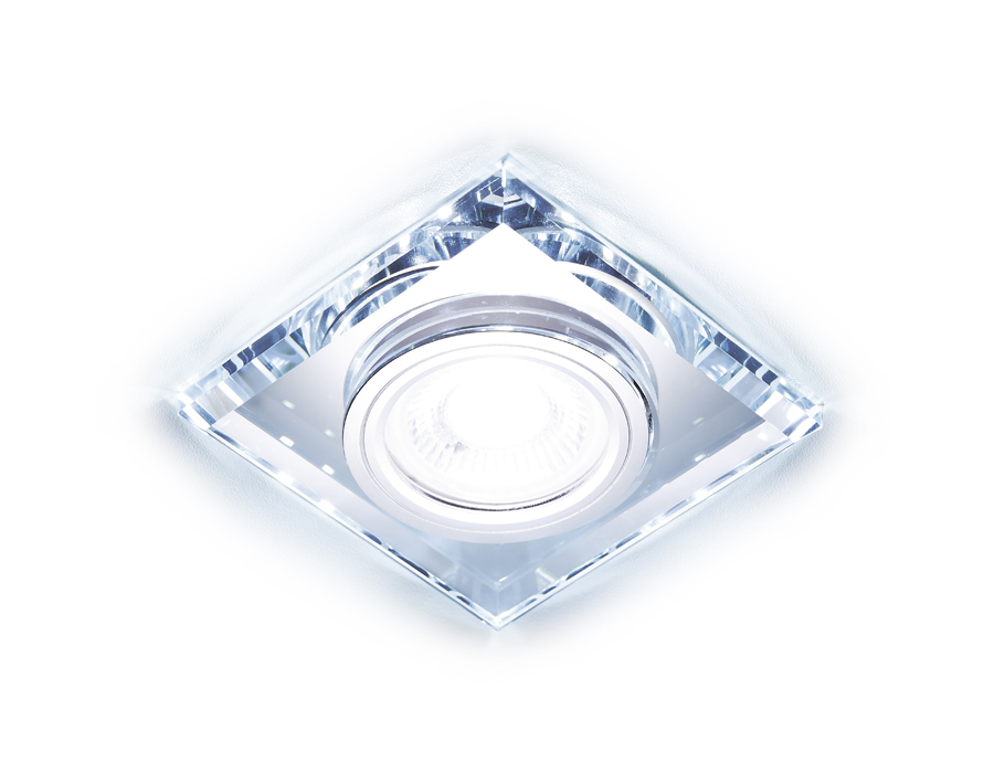 Встраиваемый светильник Ambrella S215 CL хром/прозрачный /MR16+3W(LED COLD) Встраиваемый светильник Ambrella S215 CL хром/прозрачный /MR16+3W(LED COLD)