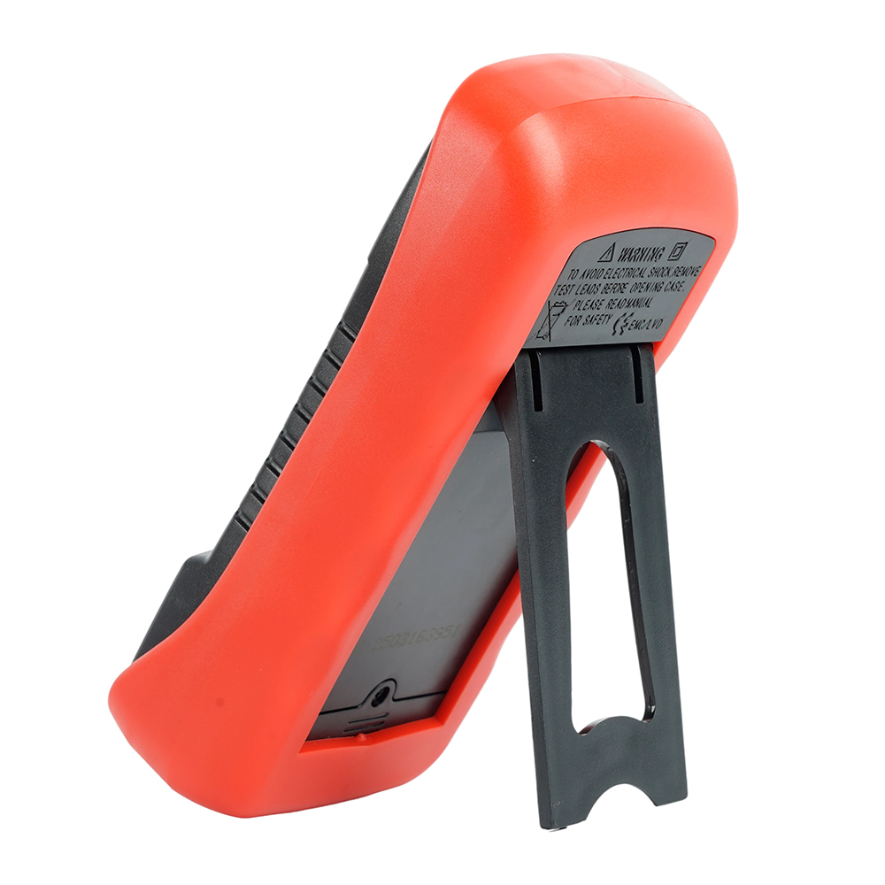 MTM MAS830L Мультиметр цифровой, 1999 отсчетов, батарея крона, ручная регулировка, черный/красный, TM STEKKER