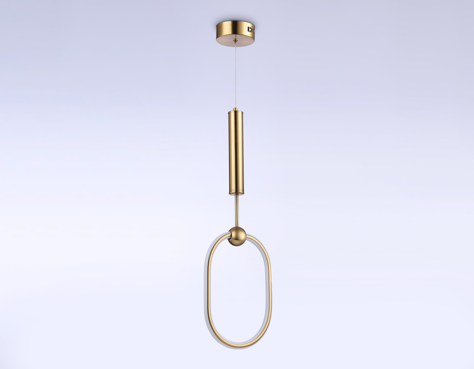 Подвесной светильник Ambrella FL10578 BS латунь 3000K/4200K/6400K 56W 230*16*1000 (ПДУ ИК)