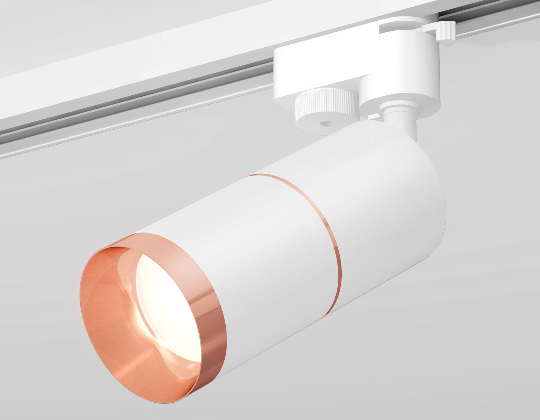 Трековый однофазный светильник XT6301031 SWH/PPG белый песок/золото розовое полированное MR16 GU5.3 (A2520,C6301,A2063,C6301,N6135)