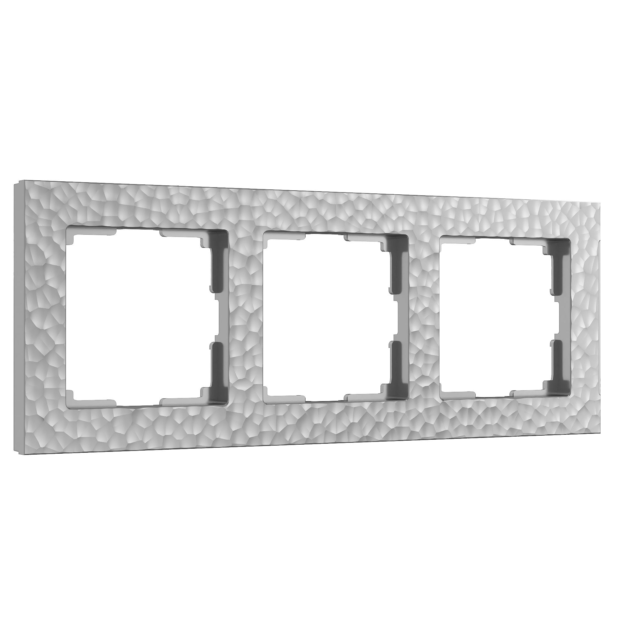 Рамка на 3 поста Werkel Hammer (серебряный) / W0032406 / a052520