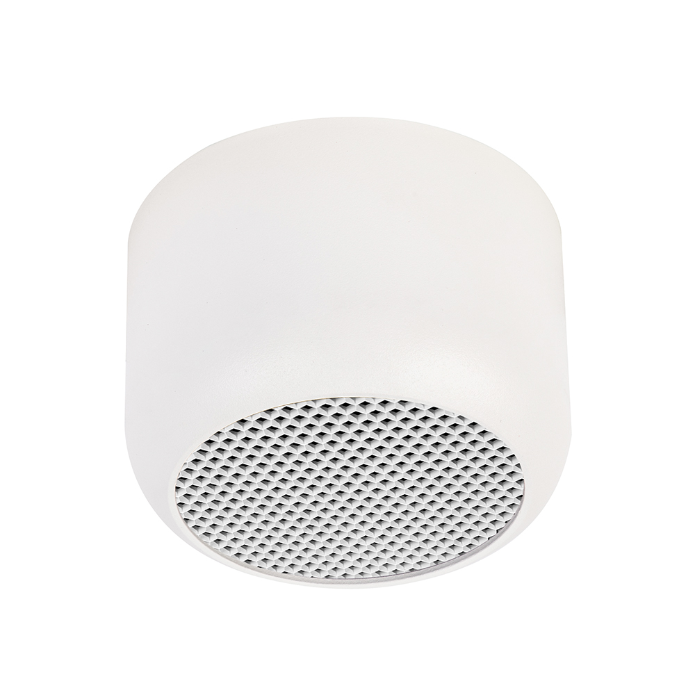 Светильник потолочный Feron HL364 Barrel ECHO 12W, 230V, GX53, белый, с антибликовой сеточкой