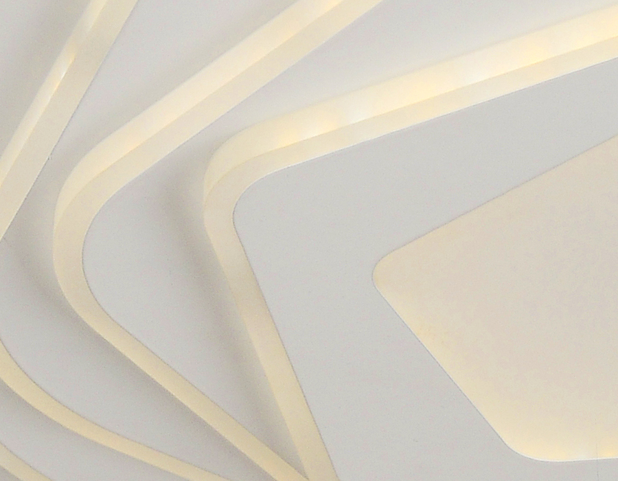 Потолочный управляемый светильник Ambrella Original FA814 WH 78W белый