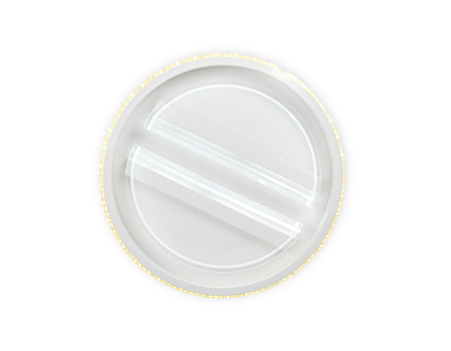 Потолочный светодиодный светильник Ambrella FA602 WH белый 88W (ПДУ РАДИО 2.4)