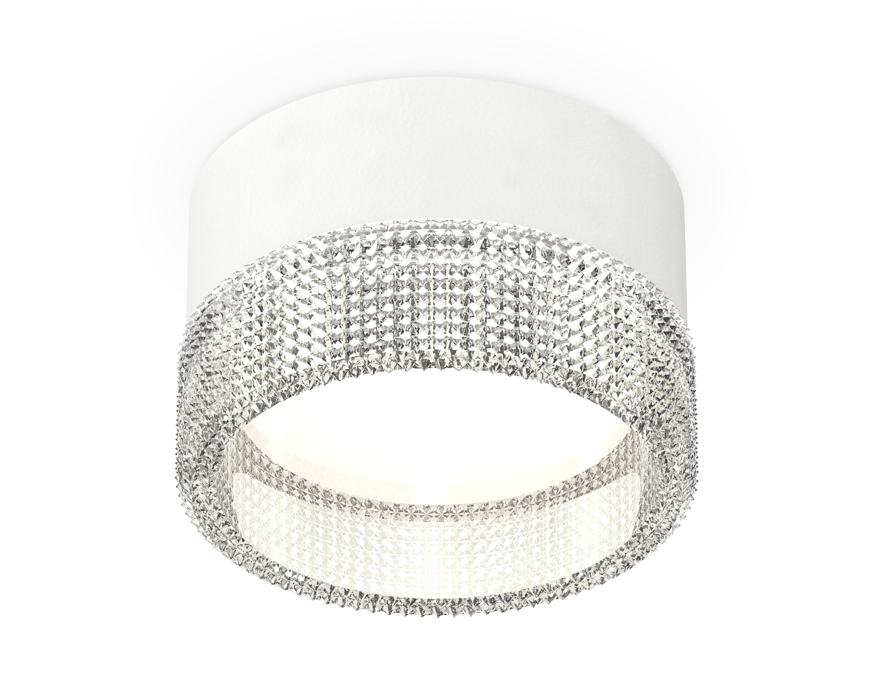 Накладной светильник XS8101030 SWH/CL белый песок/прозрачный GX53 (C8101, N8480)