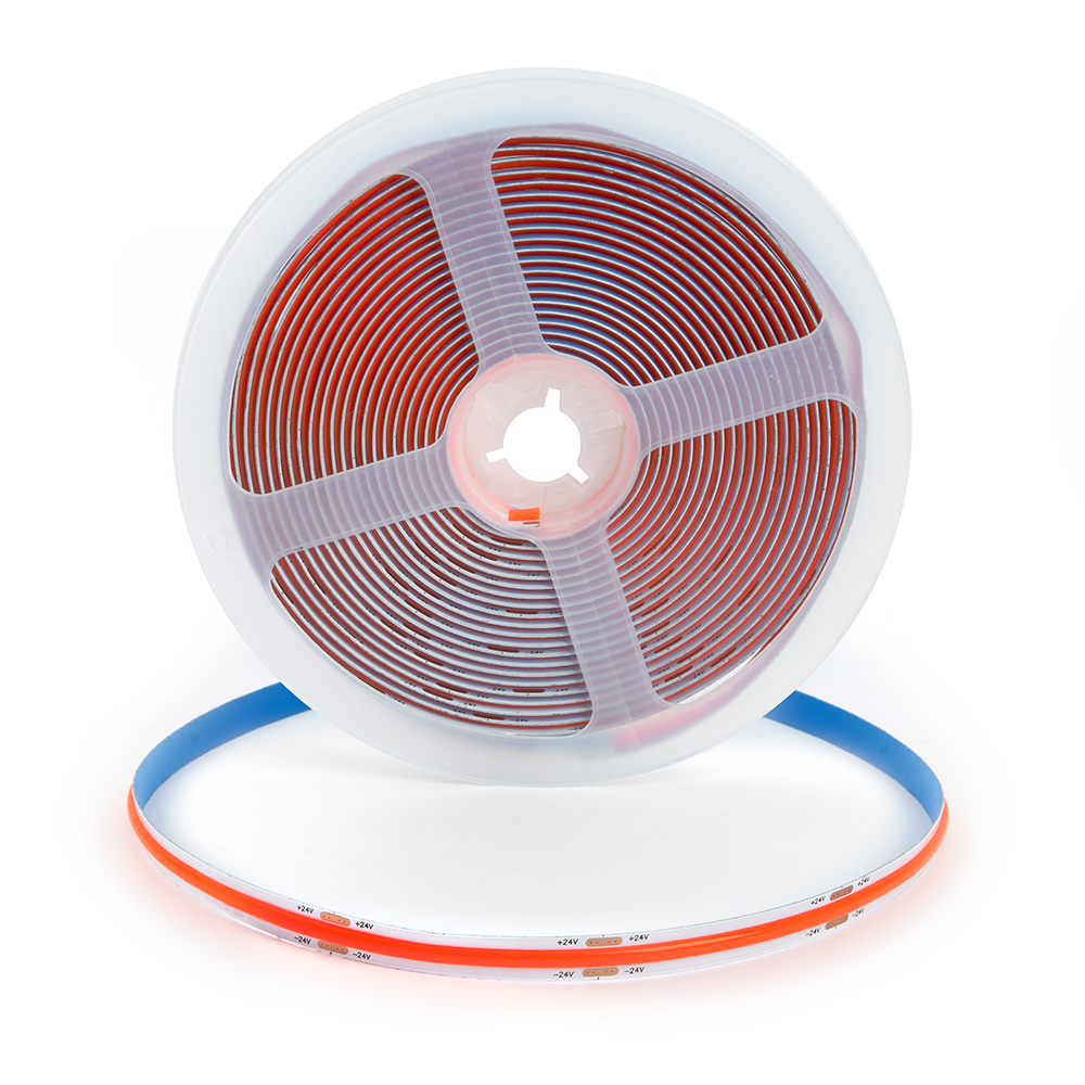 Светодиодная LED лента Feron LS530 320SMD(2110) 8Вт/м 24V 5000*8*1,8мм IP20, красный