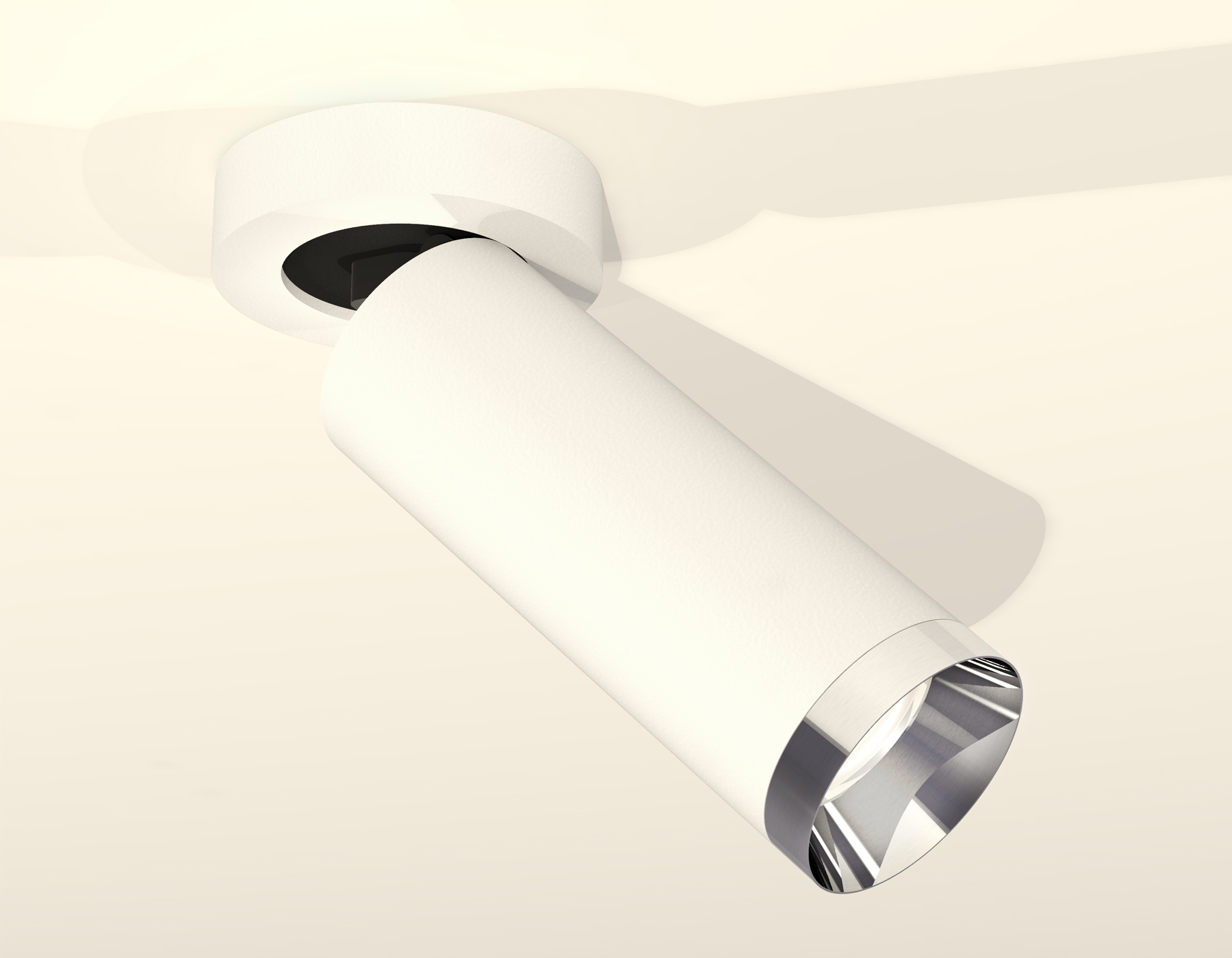 Накладной поворотный светильник XM6342202 SWH/PSL белый песок/серебро полированное MR16 GU5.3 (A2228, C6342, N6132)