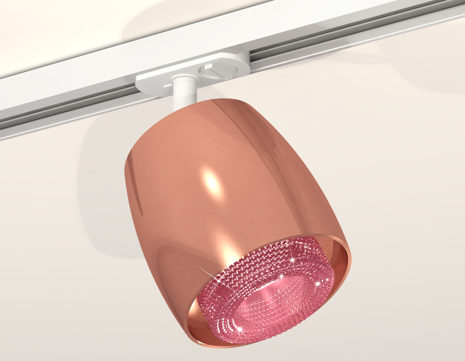 Трековый светильник XT1144010 PPG/PI/SWH золото розовое полированное/розовый/белый песок MR16 GU5.3 (A2536, C1144,N7193)