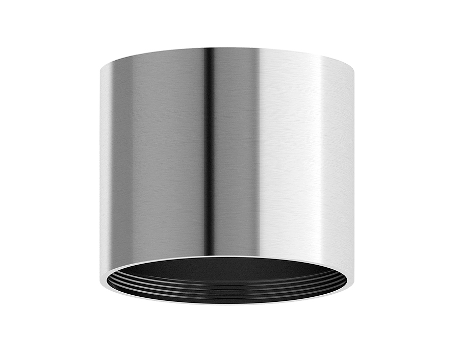 Корпус светильника накладной Ambrella C7405 PSL серебро полированное D70*H60mm MR16 GU5.3 для насадок D70mm