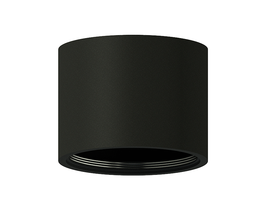 Корпус светильника накладной Ambrella C7511 SBK черный песок D80*H60mm MR16 GU5.3 для насадок D70mm
