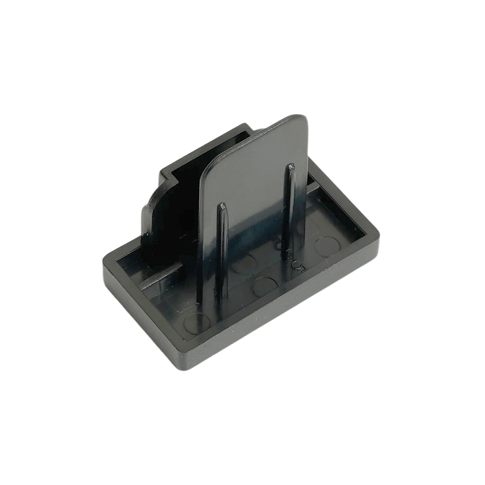 Заглушка пластиковая для шинопровода, черный, LD1023