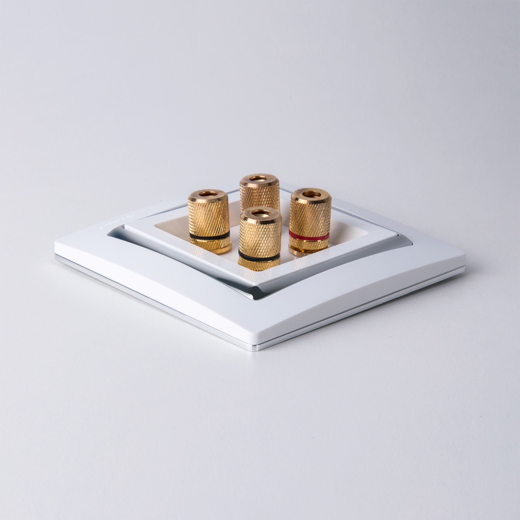 Акустическая розетка WERKEL (белый) WL01-AUDIOx4 / W1185001 / a030771