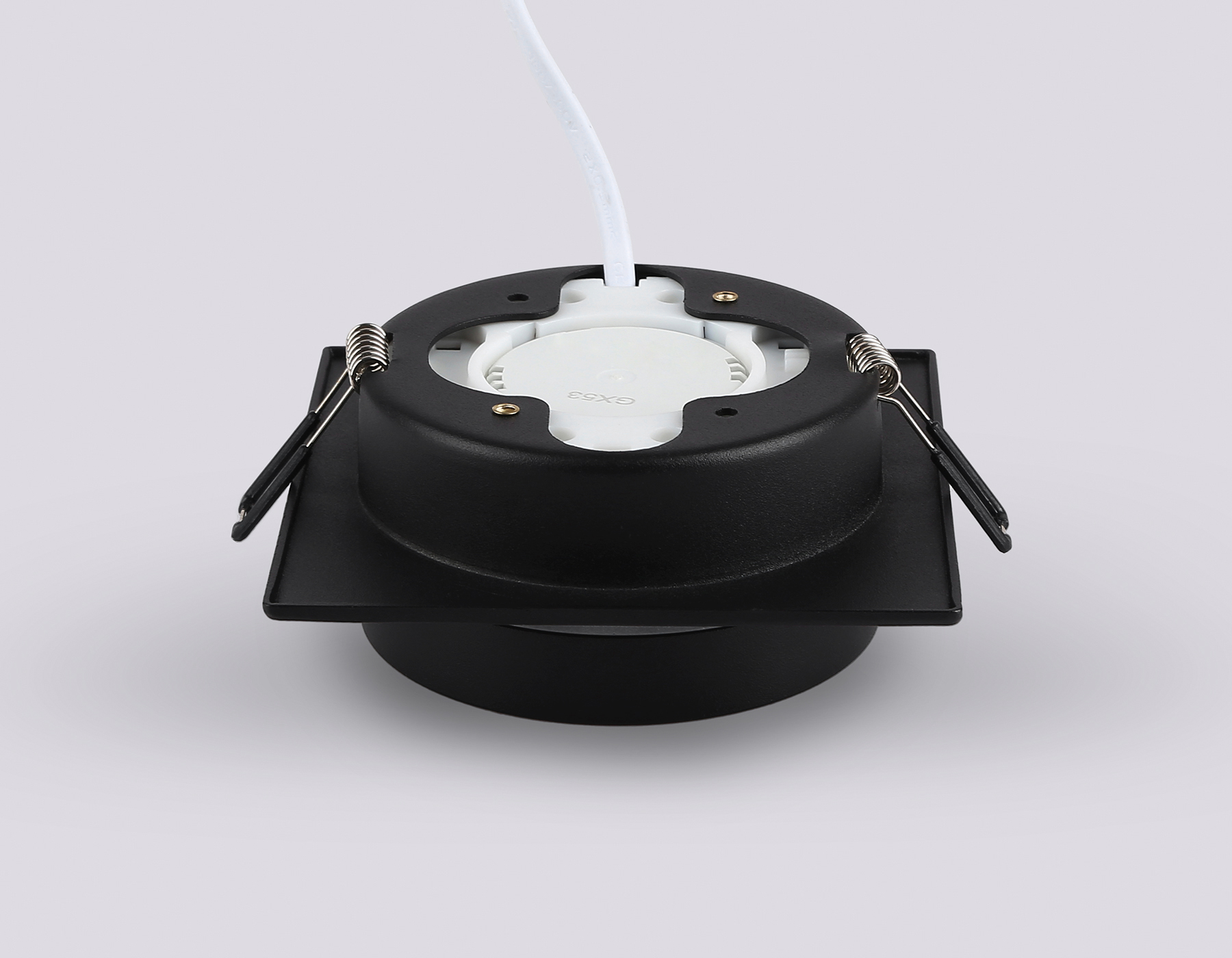 TN52422 BK/FR черный/белый матовый GX53 max 12W 105*105*45