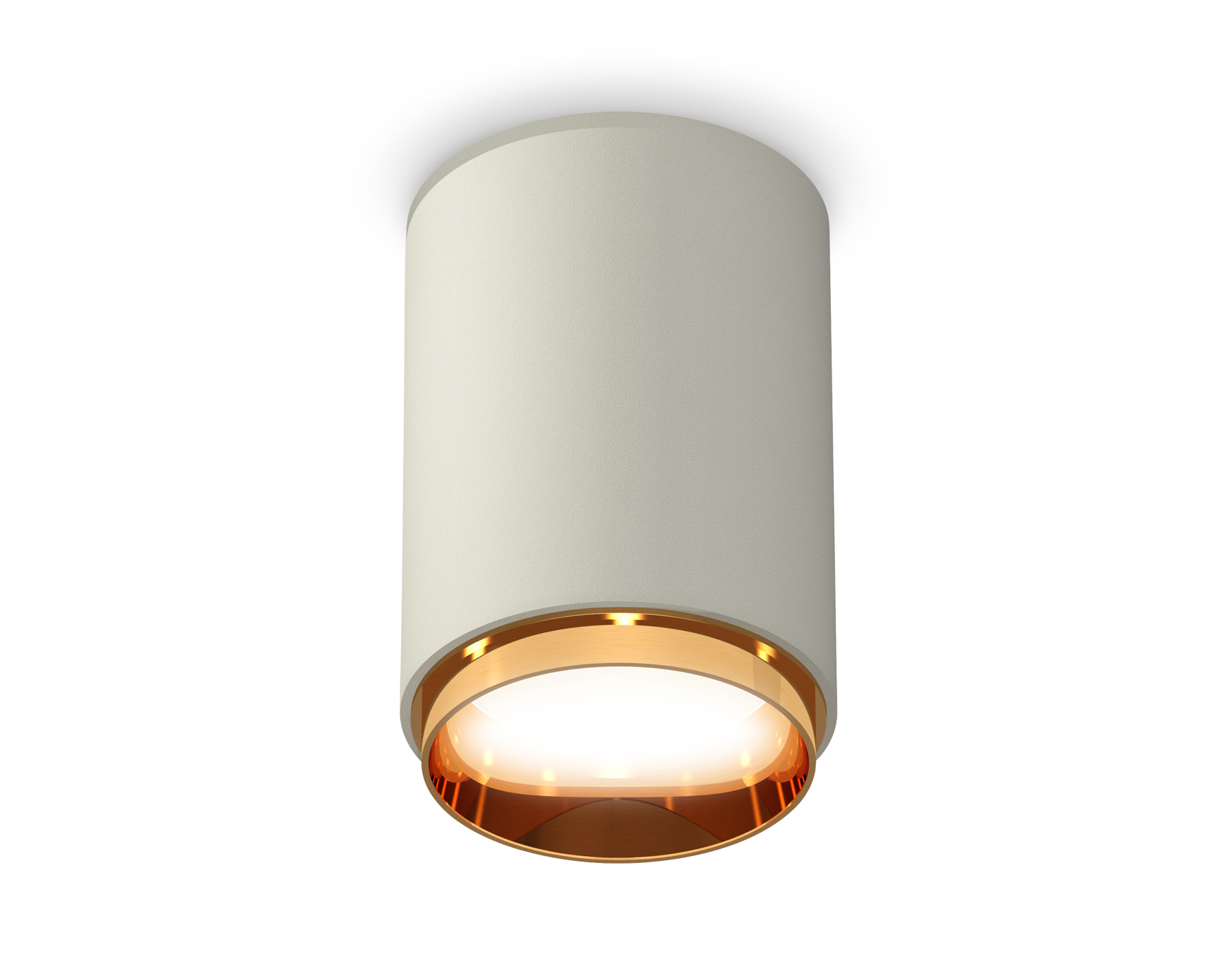 Накладной светильник XS6314024 SGR/PYG серый песок/золото желтое полированное MR16 GU5.3 (C6314, N6124)