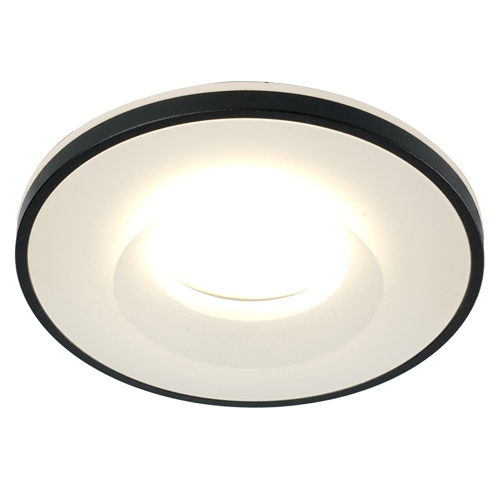 Светильник встраиваемый Feron DL3116 потолочный G5.3 черный