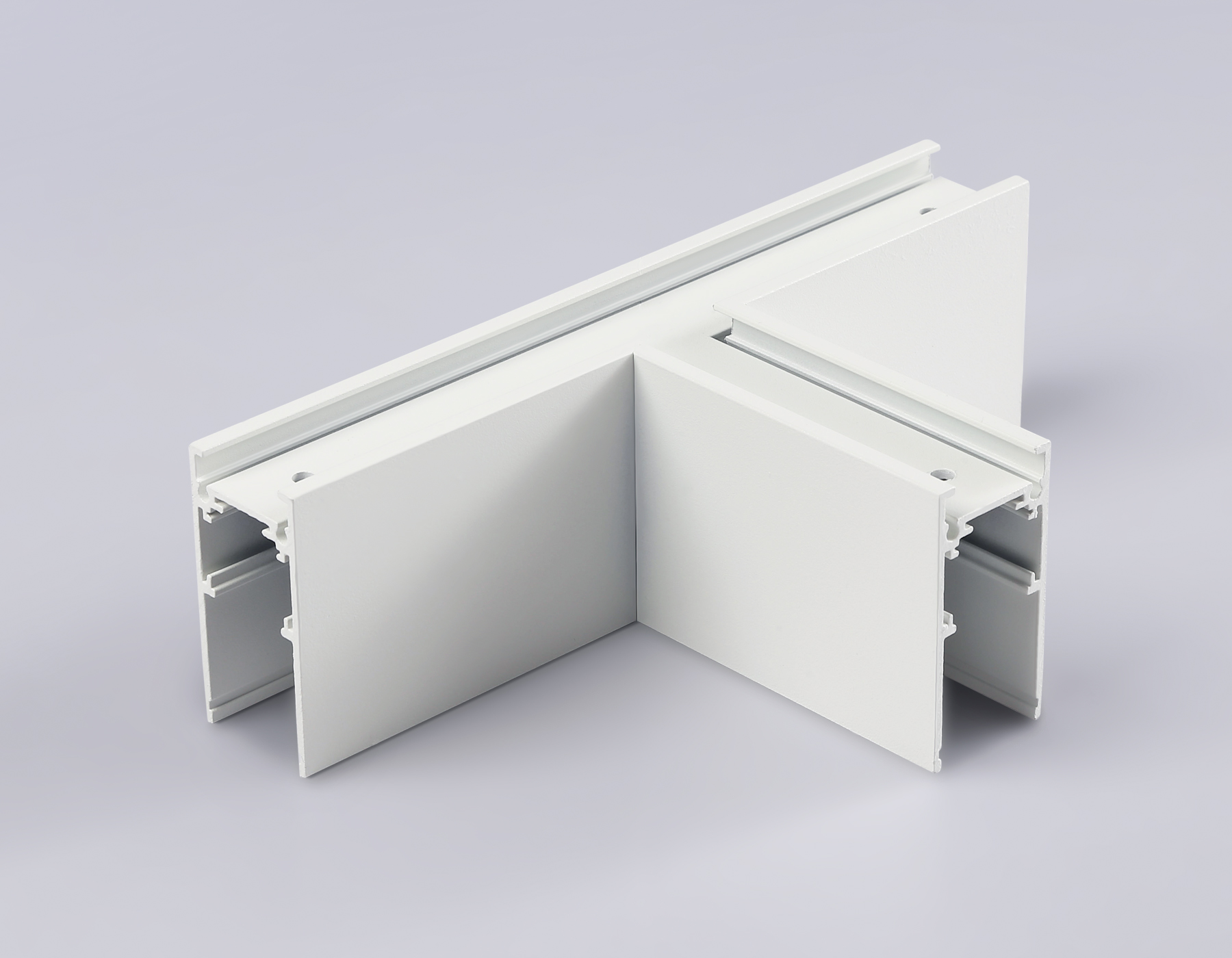 Коннектор T-образный для накладного шинопровода Ambrella GL3373 WH белый L170*85*53.7