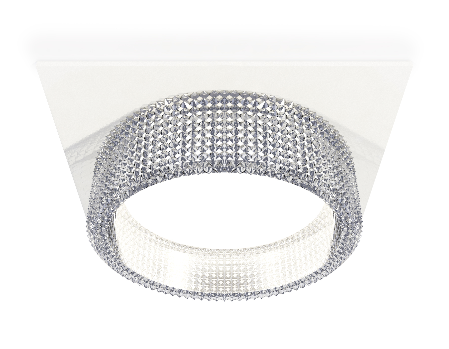 Встраиваемый светильник XC8061030 SWH/CL белый песок/прозрачный GX53 (C8061, N8480)