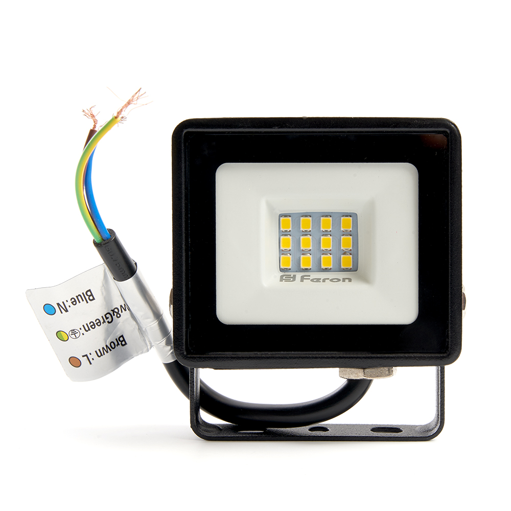 Светодиодный прожектор Feron LL-918 IP65 10W 4000K Светодиодный прожектор Feron LL-918 IP65 10W 4000K