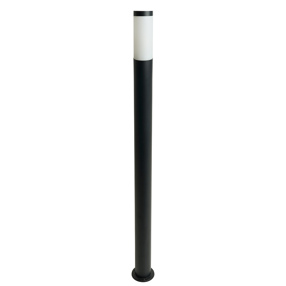 Светильник садово-парковый Feron DH042-1100, Техно столб, 18W E27 230V, черный Светильник садово-парковый Feron DH042-1100, Техно столб, 18W E27 230V, черный
