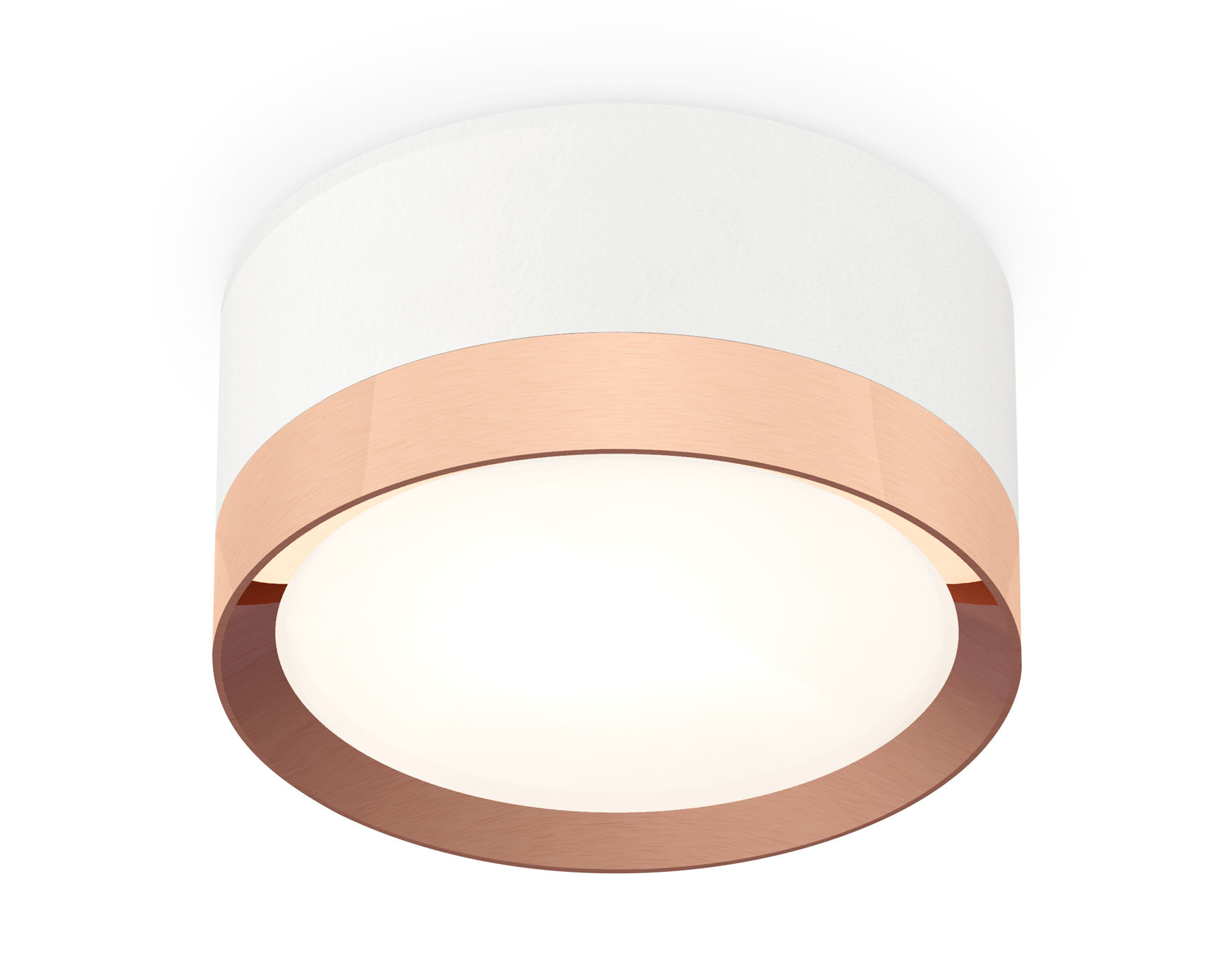 Накладной светильник XS8101006 SWH/PPG белый песок/золото розовое полированное GX53 (C8101, N8126)