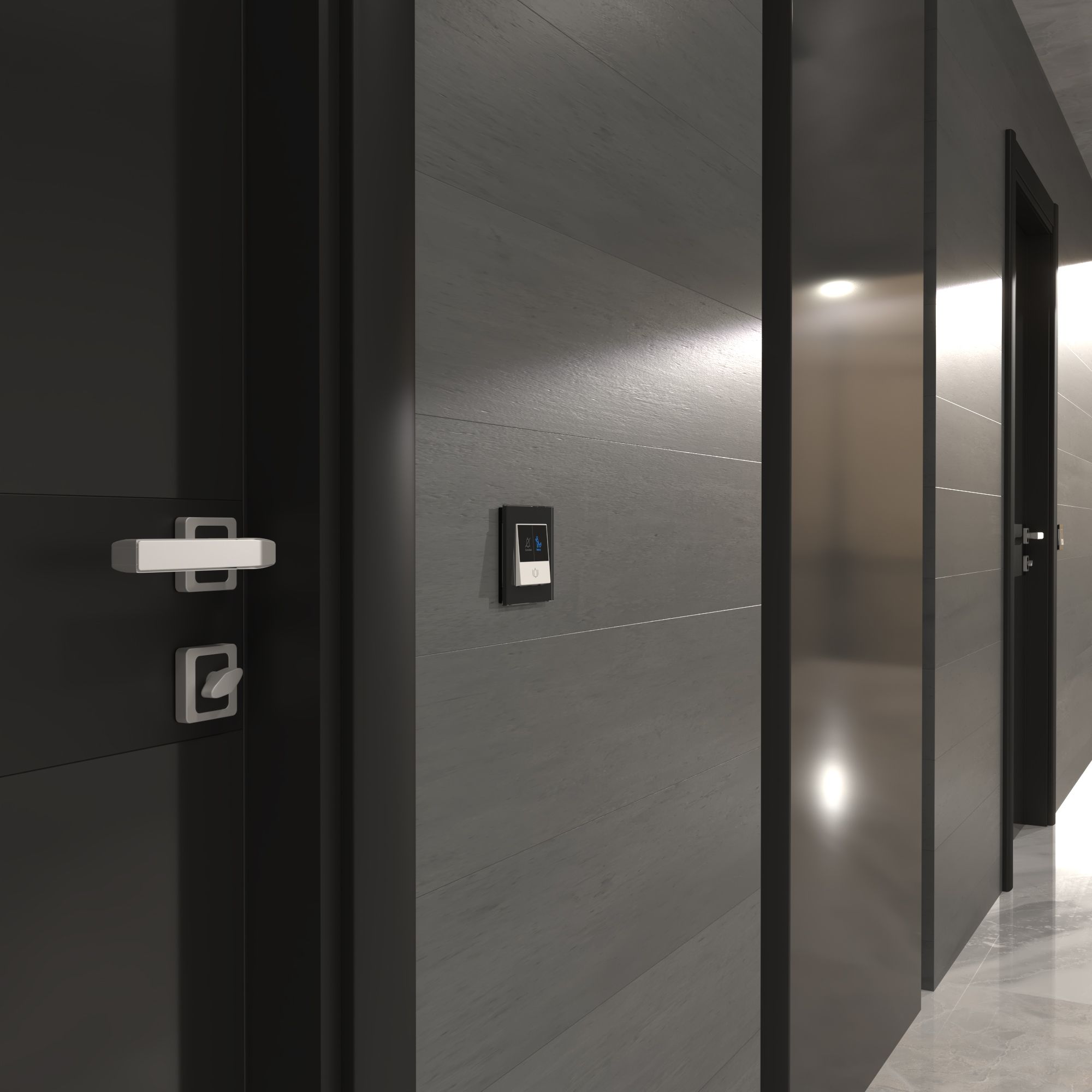 Кнопка звонка с индикацией для отелей Werkel (белый) W1114601