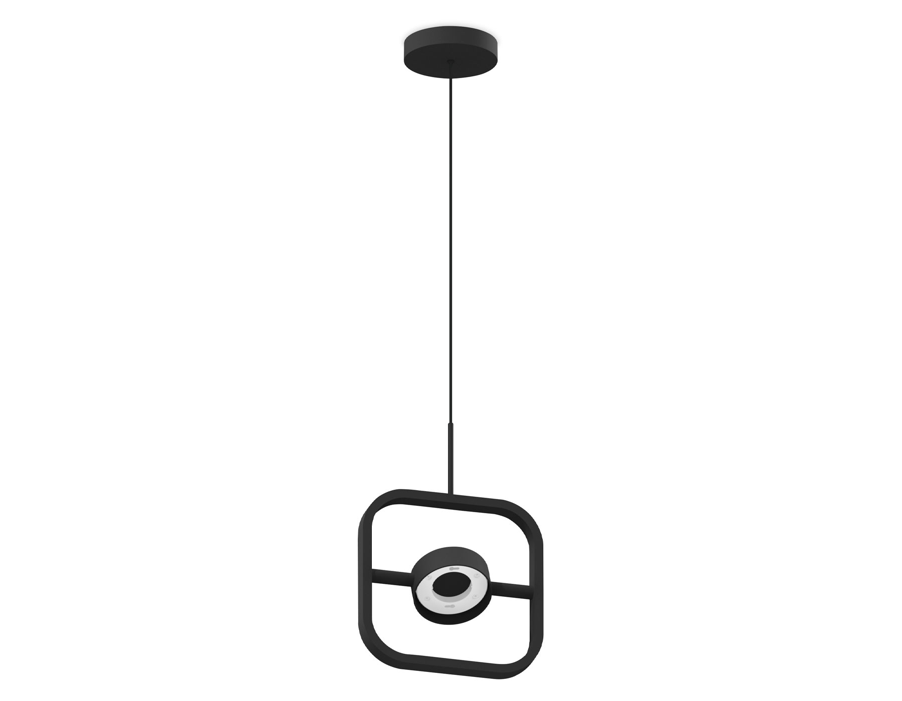 Корпус светильника подвесной поворотный Ambrella C9119 SBK черный песок 200*20*1085mm GX53 для насадок D85