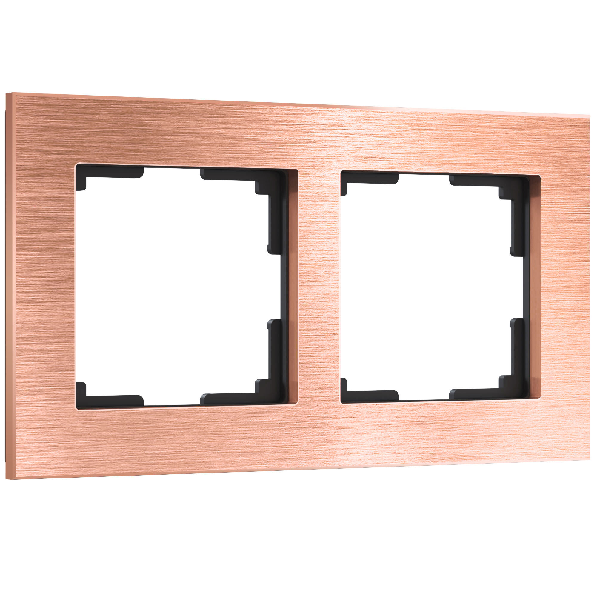 Рамка на 2 поста Werkel Aluminium  (бронза) W0021712