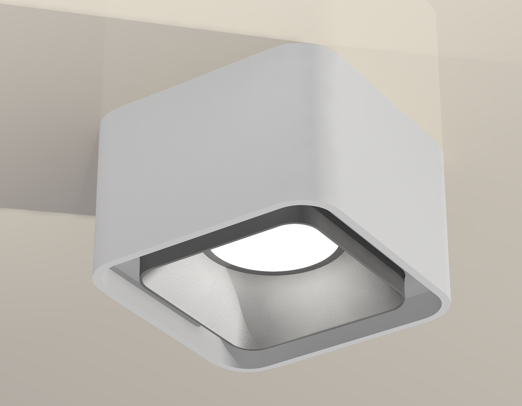 Накладной светильник XS7832003 SWH/SSL белый песок/серебро песок MR16 GU5.3 (C7832, N7703)