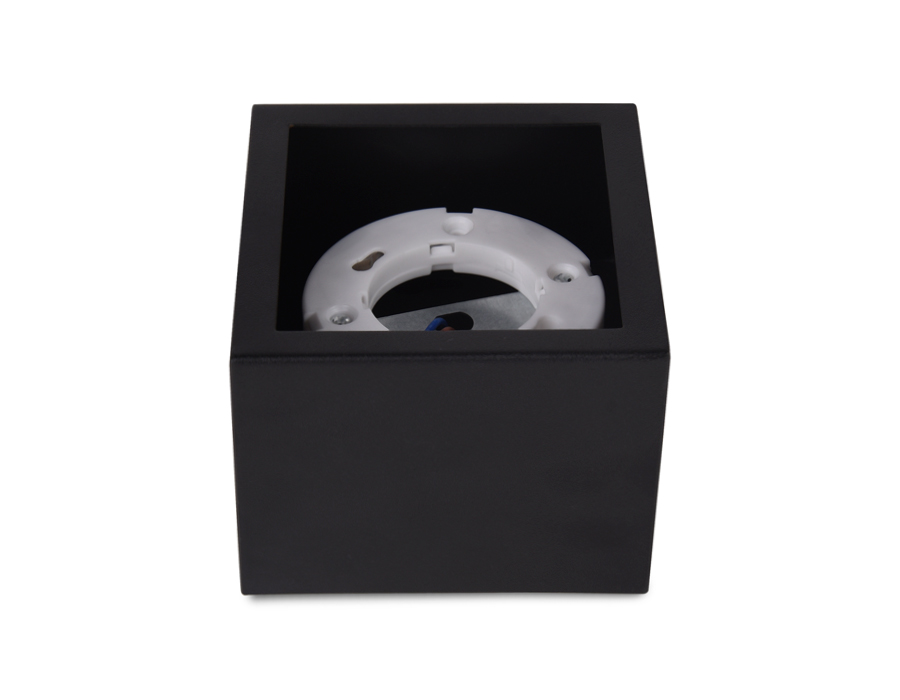 Точечный накладной светильник Ambrella GX53 TN707 BK черный GX53 100*100*80