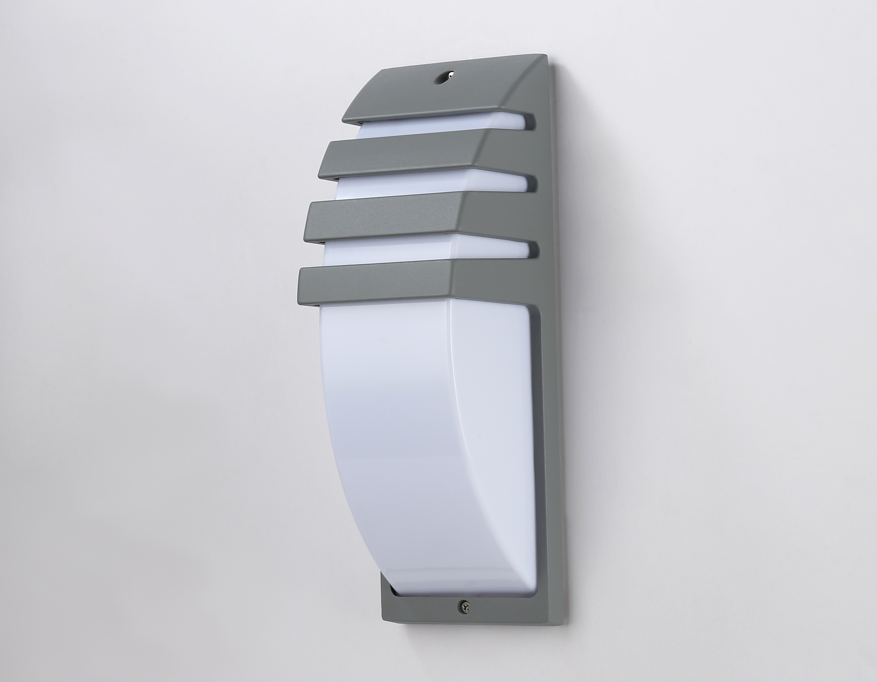 Уличный настенный светильник ST5201 GR серый IP54 E27 max 40W 331*112*35