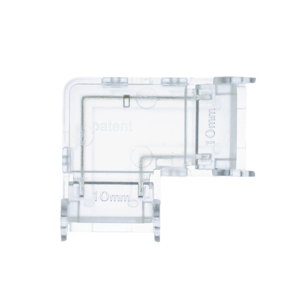 Соединитель угловой 12мм для ленты COB шириной 10 мм LS530, LD176