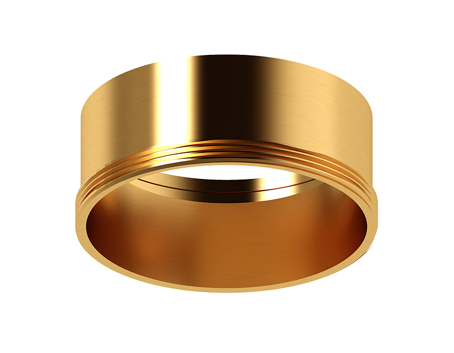 Насадка передняя для корпуса светильника Ambrella N6113 PYG золото желтое полированное D60*H30mm Out0mm MR16