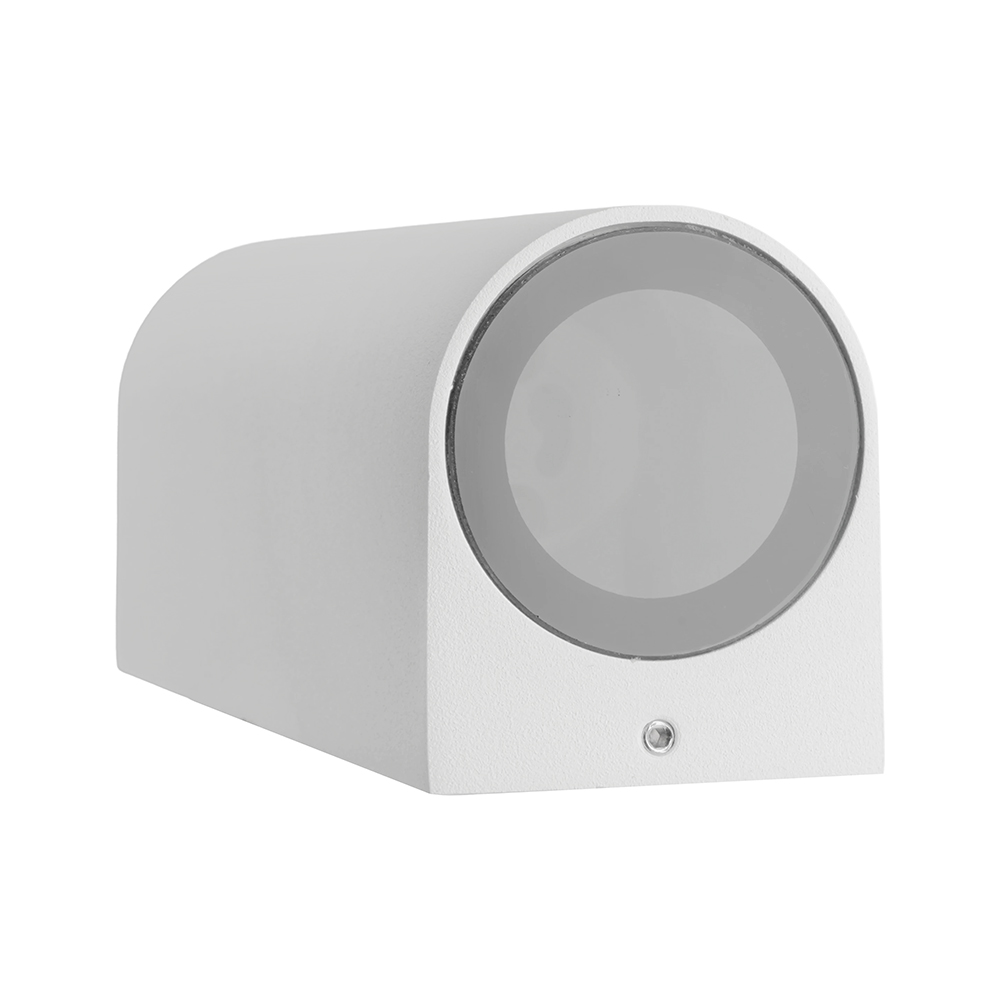 Светильник садово-парковый Feron DH024, на стену, 2*GU10 MR11 230V, белый