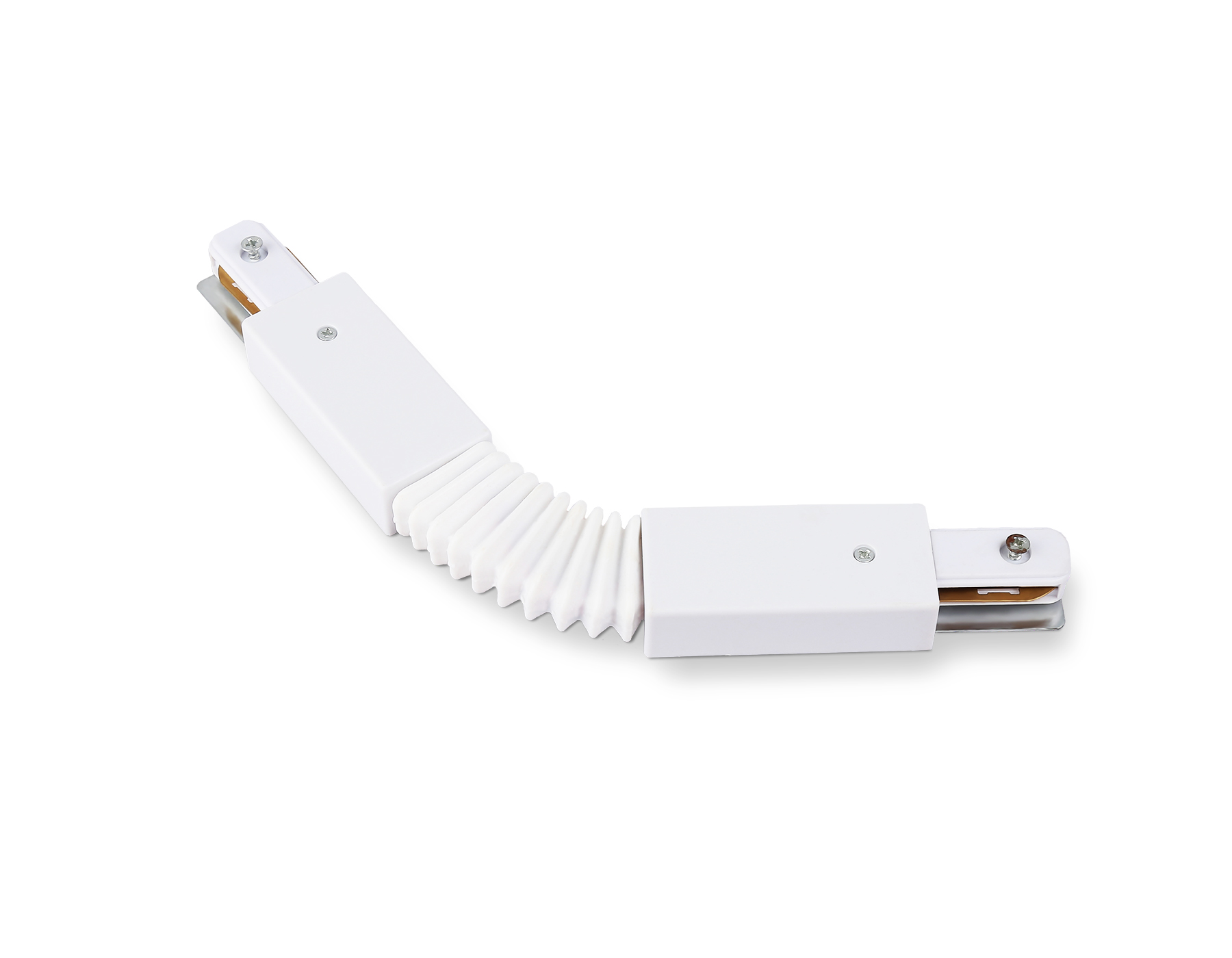 GL7175 WH белый коннектор гибкий для однофазного шинопровода Standard 220V 285*35*20