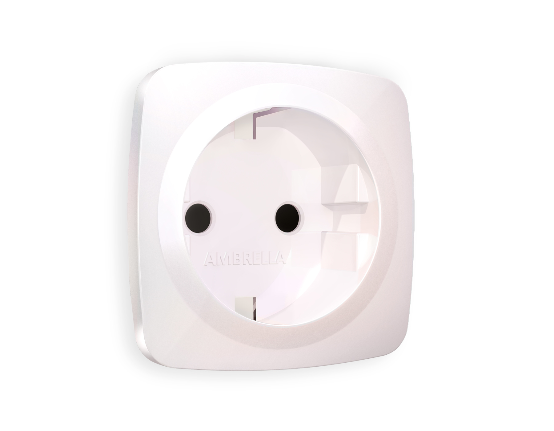 OP2070 Лицевая панель OMEGA (Жемчуг) для электрической розетки с/з со шторками QUANT