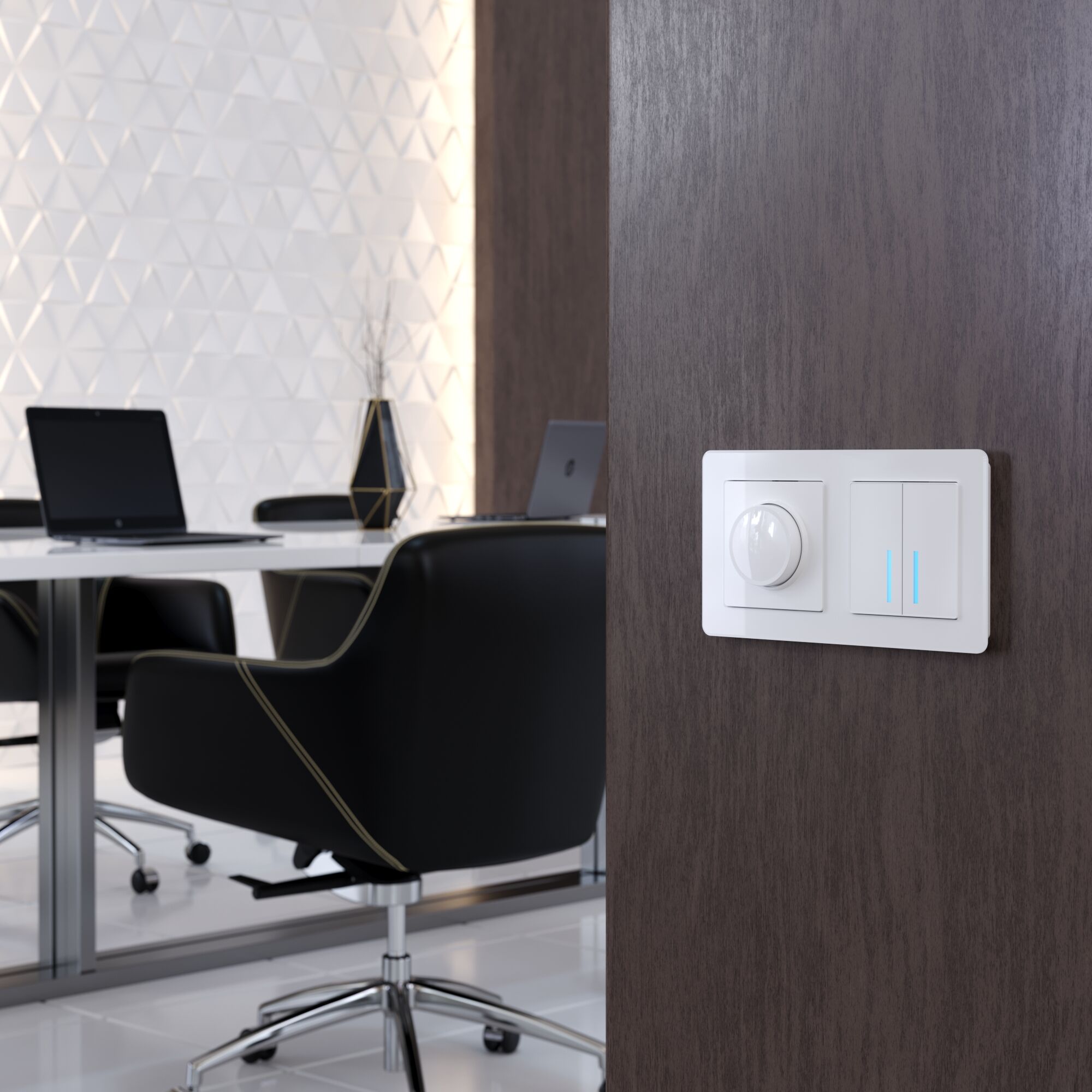 Рамка на 2 поста Acrylic Werkel (белый) W0022701