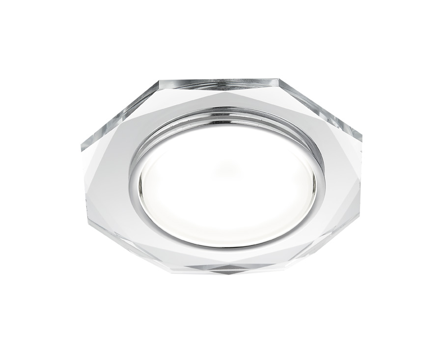 Встраиваемый светильник Ambrella G8020 CH хром/прозрачный