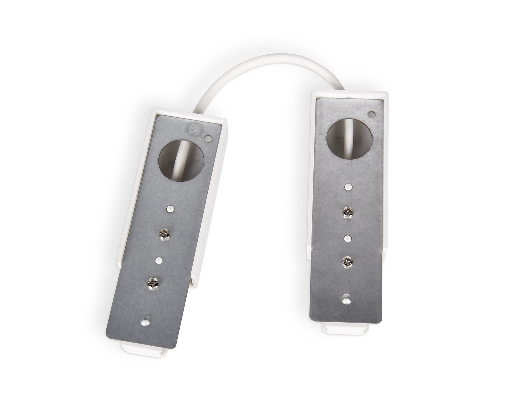 GL7087 WH коннектор гибкий однофазный для соединения трековых шинопроводов