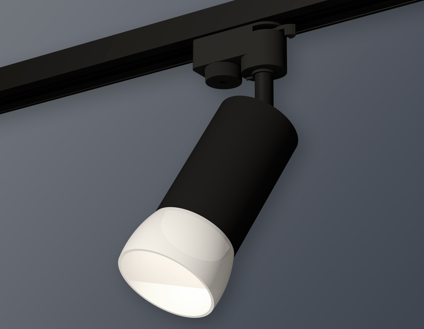 Комплект трекового светильника Ambrella XT6323190 SBK/FR черный песок/белый матовый MR16 GU5.3 (A2521, C6323, N6258)