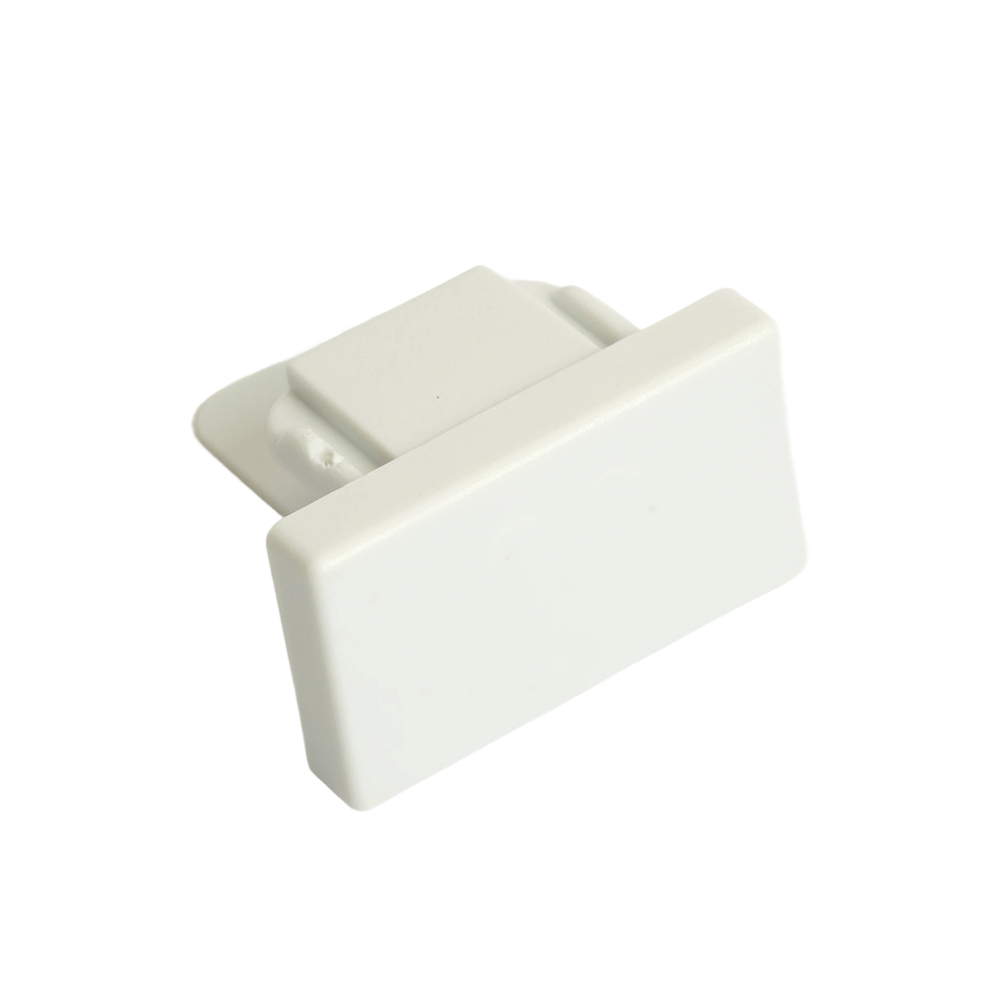 Заглушка пластиковая для шинопровода, белый, LD1023