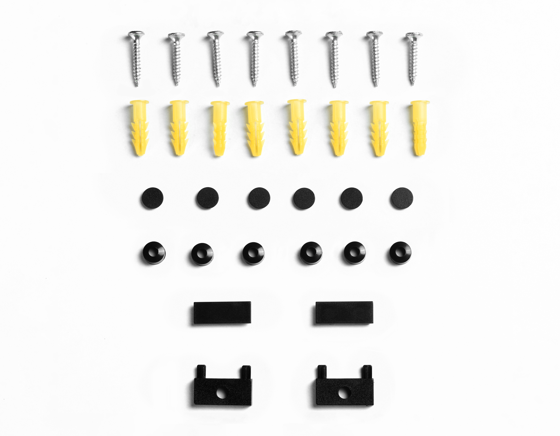 Крепеж монтажный для шинопровода Magnetic Ultra Slim Ambrella GV1034 BK черный 2м