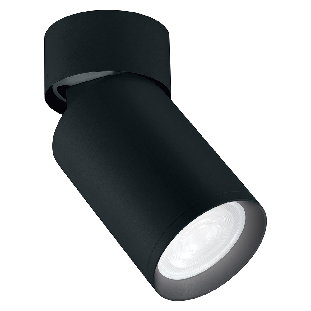 Светильник потолочный Feron ML180 MR16 35W 230V, черный Светильник потолочный Feron ML180 MR16 35W 230V, черный