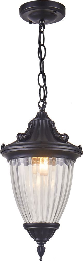 Светильник садово-парковый Feron PL585 на цепочке  60W 230V E27, черный